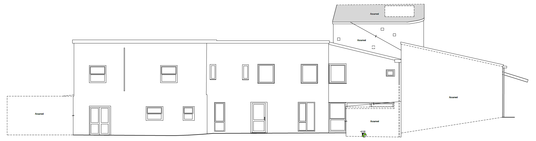 03_Existing front elevation